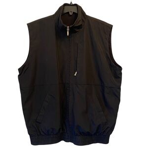 Bolle Storm Golf Vest Men's size Medium Black reversable Classic
